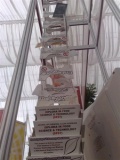 Our CIE tower of brochures!
