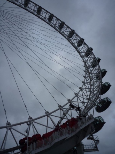 The wheel does look daunting from below