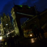 A contrast to the buzz on the tower bridge
