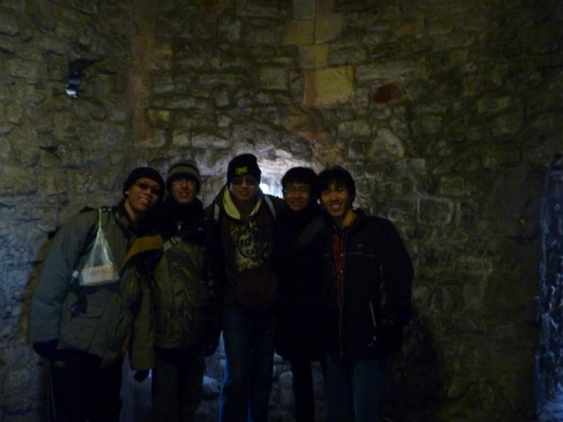 A group shot in our of the many rooms