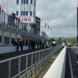 Overview of the pit lanes