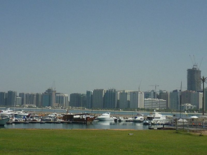Located by the Abu Dhabi International Marine Sports Club