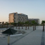 The nearby Yas island hotels