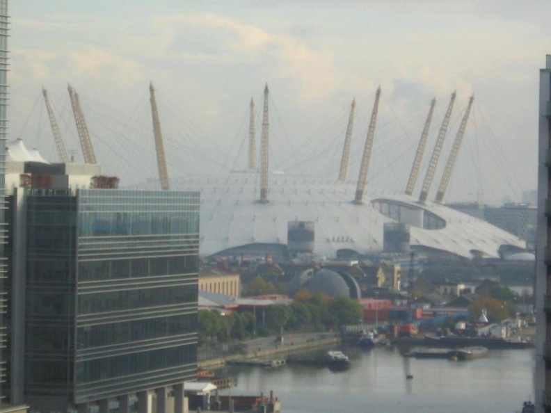 O2 arena from a vantage