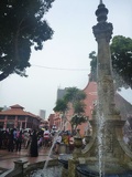 The fountain square