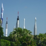 The rocket farm from outside