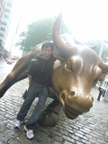 Speaking of bull, the Wall street charging bull!
