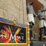 The Mummy revenge ride entrance