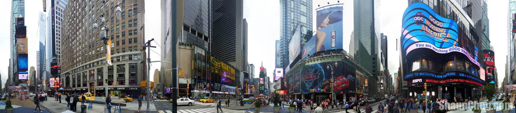 sc times square newyork panorama