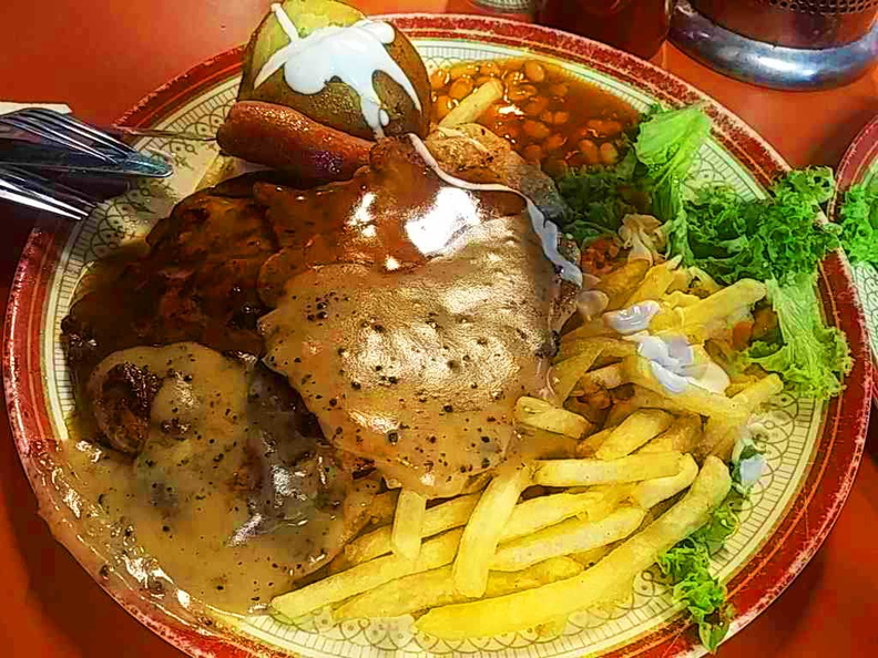 Chicken Chop and Pork Chops Combo