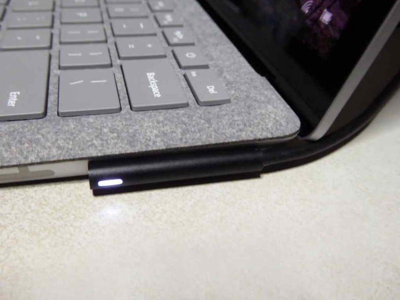 The magnetic charger port