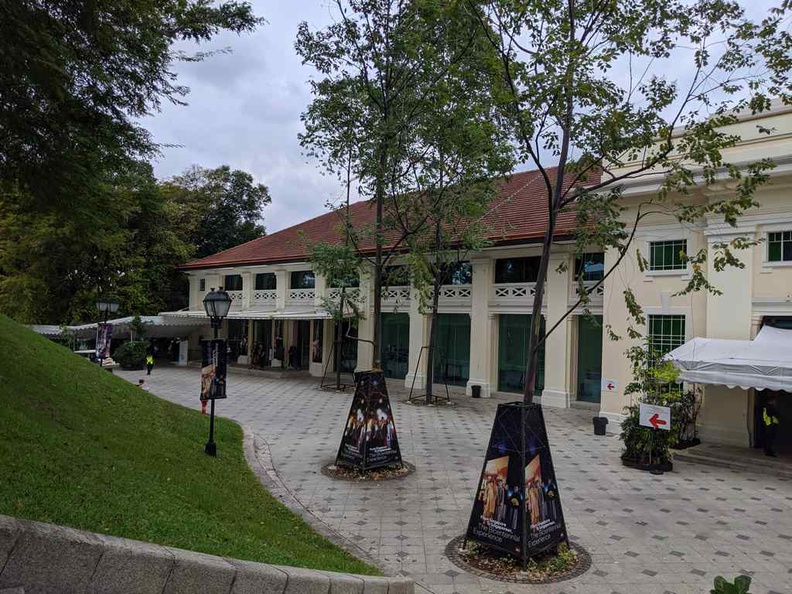 The Fort canning arts center where the Bicentennial is held used to be the barracks and headquarters of the British Army in the 1920s