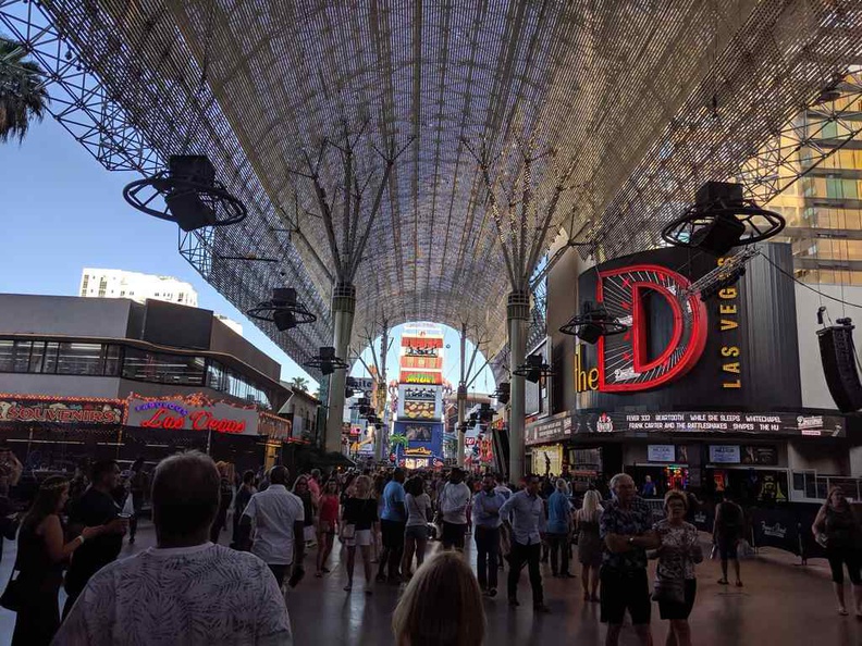 Fremont street in the day
