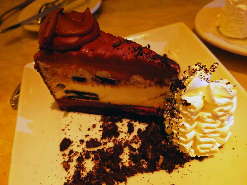 Chocolate Cheesecake, a hearty sweet dessert after your main meal
