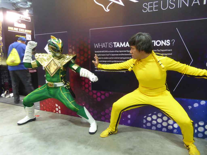 Hey Bruce lee attended STGCC as well!