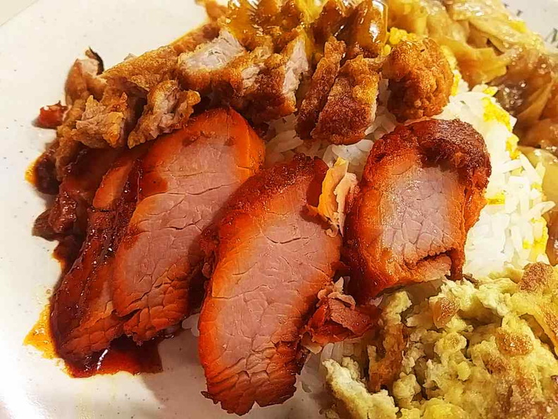 The char siew is really juicy