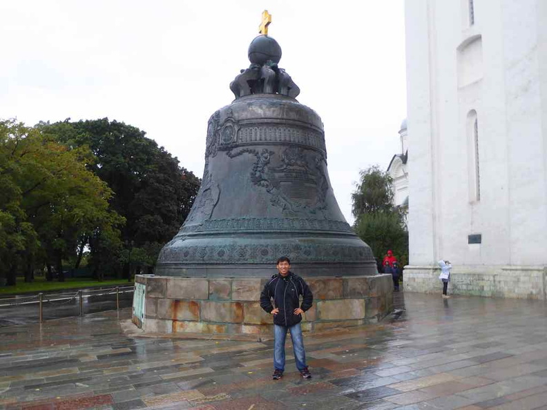The Tzar bell is huge! Like biggest in the world big! 