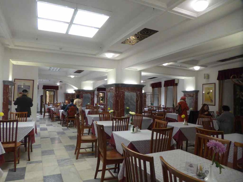 The interior of the Stolovaya 57 restaurant