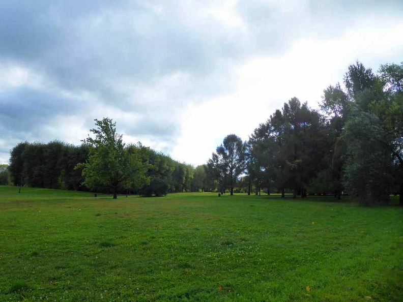 Open grassy areas in the Kolomenskoye park