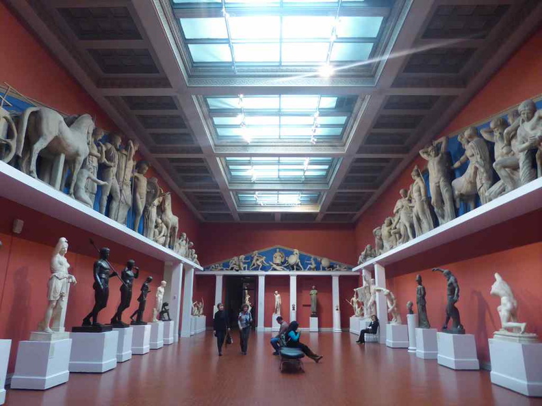 The sculpture hall