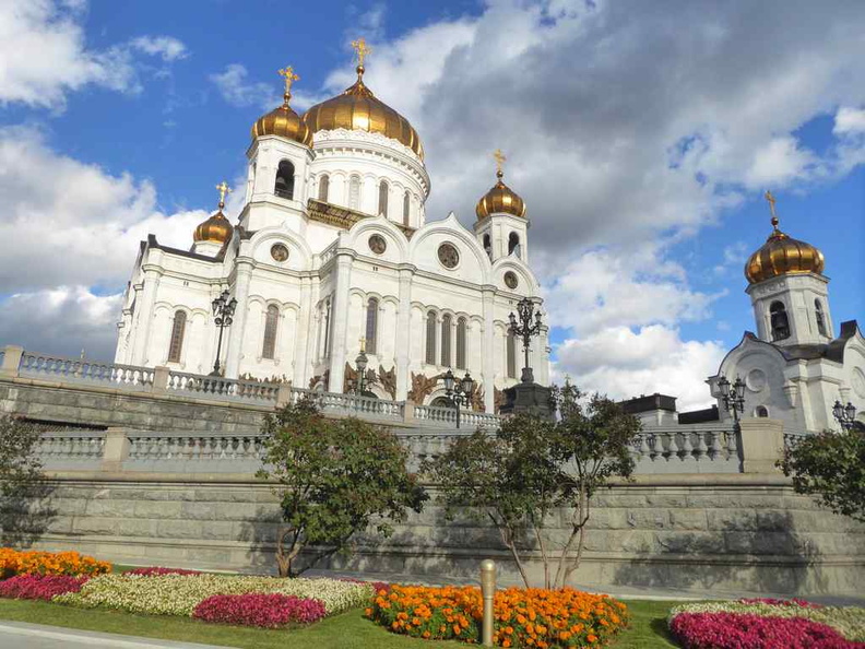 The exterior of the Cathedral of Christ the Saviour