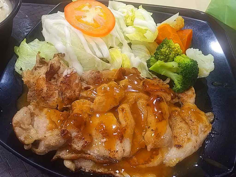  Their signature char-grilled Chicken chop. You can't go wrong ordering this if undecided