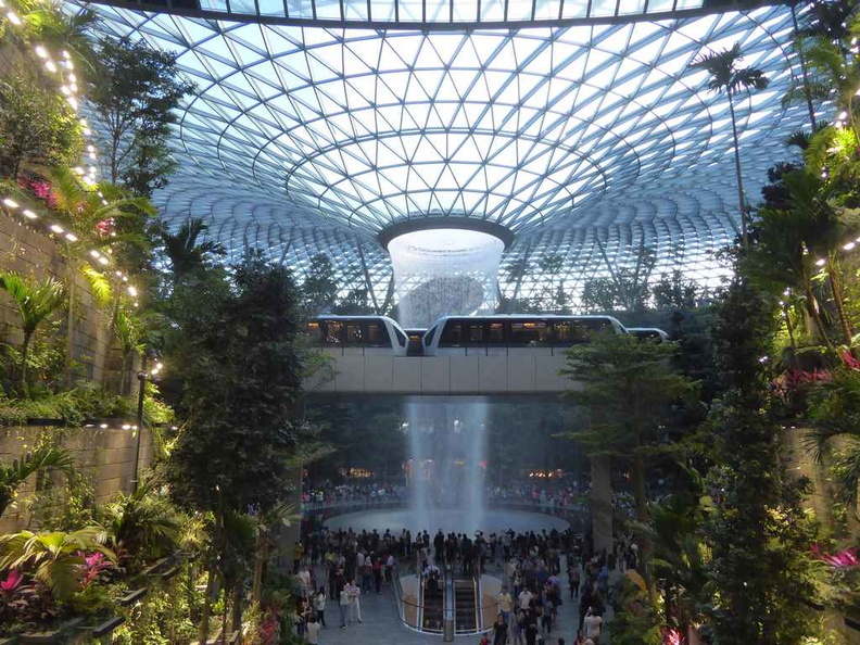 The Jewel cements Singapore Changi airport as one of the best an Airport can offer