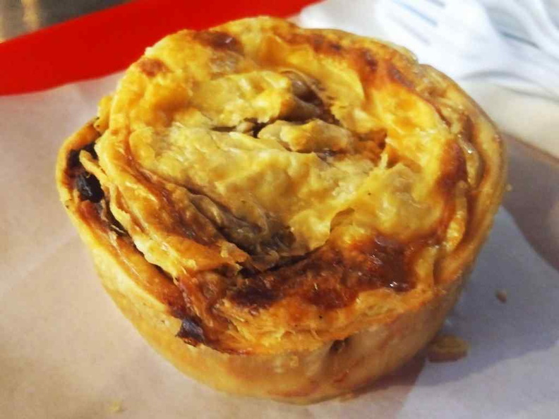 Smiths Chicken and Mushroom Pie $20.50, you can't get more British with these meat pies