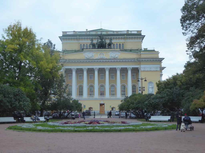The Alexandrinsky Theatre was opened on 31 August, 1832 and built for the Imperial troupe of Petersburg