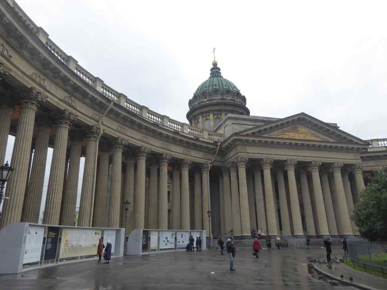 Kazan Cathedral is a cathedral of the Russian Orthodox Church along the Nevsky Prospekt street, dedicated to Our Lady of Kazan