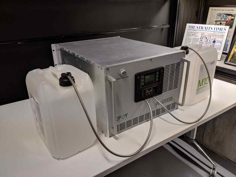 Integration of off the shelf fuel cells into Oneberry systems allows the company to overcome battery life limitations over the more mainstream li-ion storage, with a higher power to space ratio