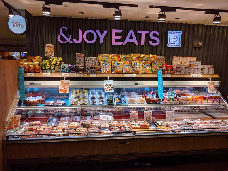Enjoy eats, a small chilled food section selling Ready-to-Eat meal items