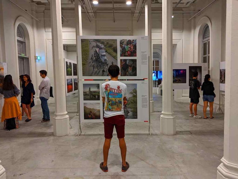 With the galleries of the 2019 World Press photos exhibition in Singapore