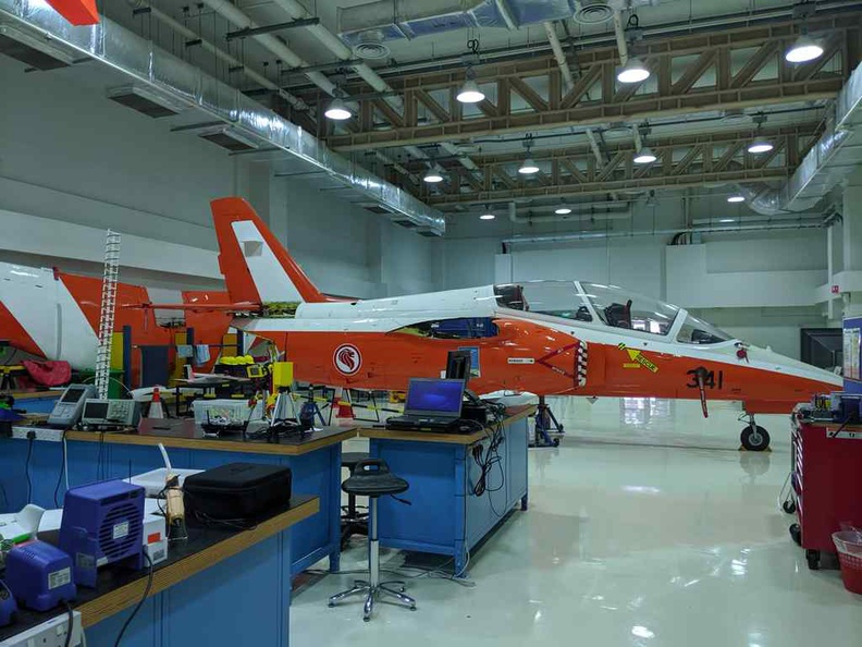 Temasek Aviation Lab, with several actual plans for hands-on studies