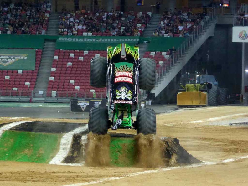 Grave digger, an all time old favorite is back