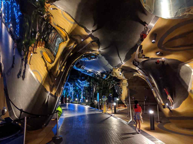 You can't miss the Discovery slides, with a its eccentric wall of mirrors