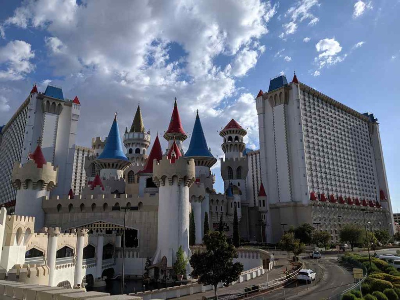 The Excalibur is one of the classic themed hotels by MGM group