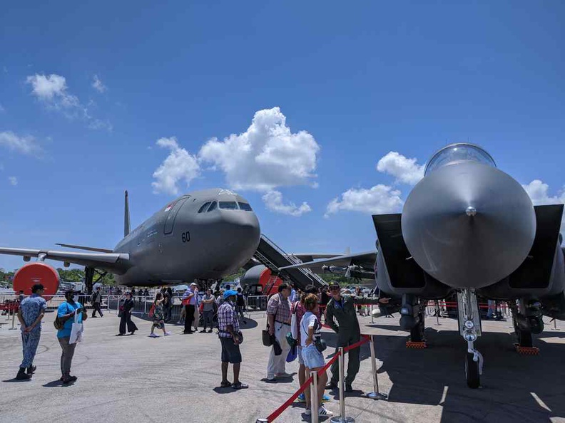 The RSAF outdoor static display