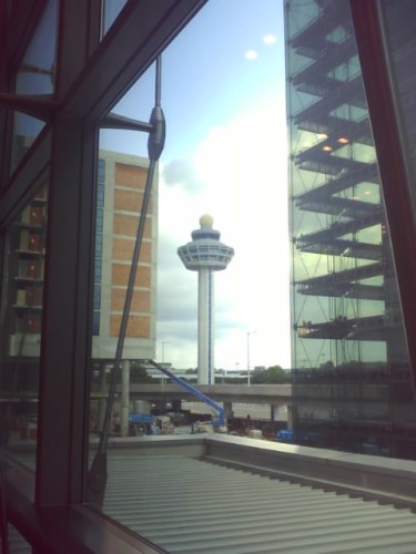 An unobstructed dignified view of the good 'ol control tower
