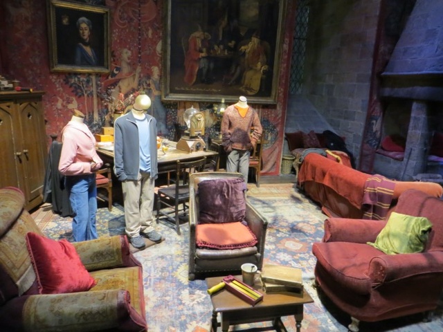 The Gryffindor common room