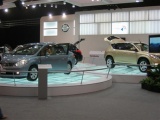 more of the nissan booth
