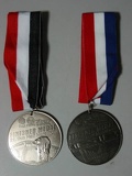Last &amp; present year AHM finisher medals