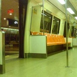 A boring trip on the MRT