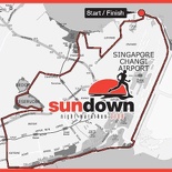 Sundown marathon 2008 Raceroute