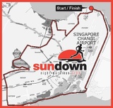 Sundown marathon 2008 Raceroute