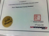 Got my Spinnovex Gold Award Cert