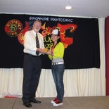 Presentation of appointment by Rotarian Wolf
