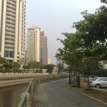 Its a 600m extension from the Domain 21 Condo side Starting River vallery road