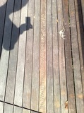 there are many cool height markers engraved on the bridge's floors, though 60m is nothing really great to brag about!
