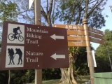 the place also spots an offroad trail for mountain bikers and trekkers